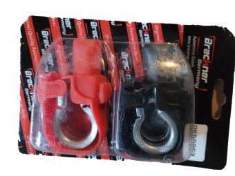 Borne baterie cu clema cu protectie cauciuc BK80263