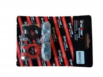 Borne baterie/set rosu+negru BK80272