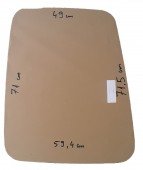 GEAM LATERAL MOBIL CABINA PATRATA 38.84.445 AS83