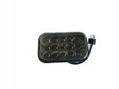 PROIECTOR 15 LED 10-30V 45W DREPTUNGHIULAR CU LUPA